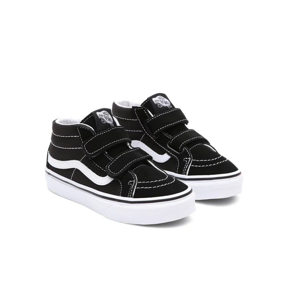 Chaussures Vans Kids Sk8-mid Reissue V (4-8 Ans) Noir