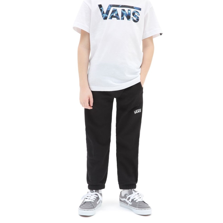 Vans Pantalons En Molleton Core Basic Pour Petits Enfants (2-8 Ans) Noir