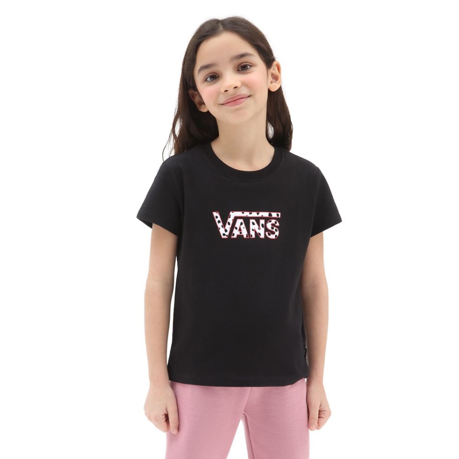 Vans T-shirt Little Kids Dalmatian V (2-8 Ans) Noir