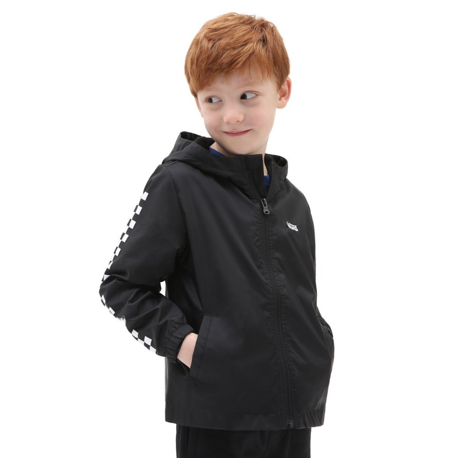 Veste Coupe-vent Vans Little Kids Garnett (2-8 Ans) Noir