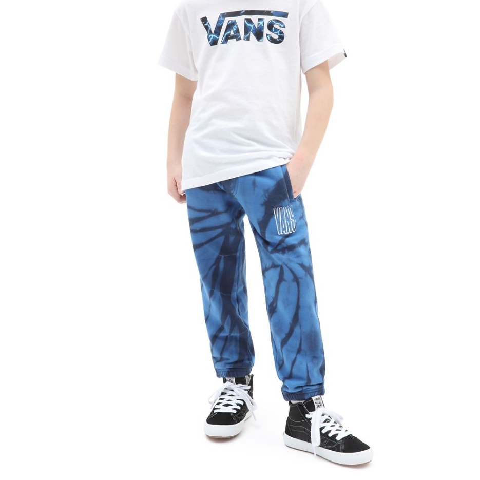 Vans Pantalon En Molleton Tie Dye Little Kids (2-8 Ans) Bleu