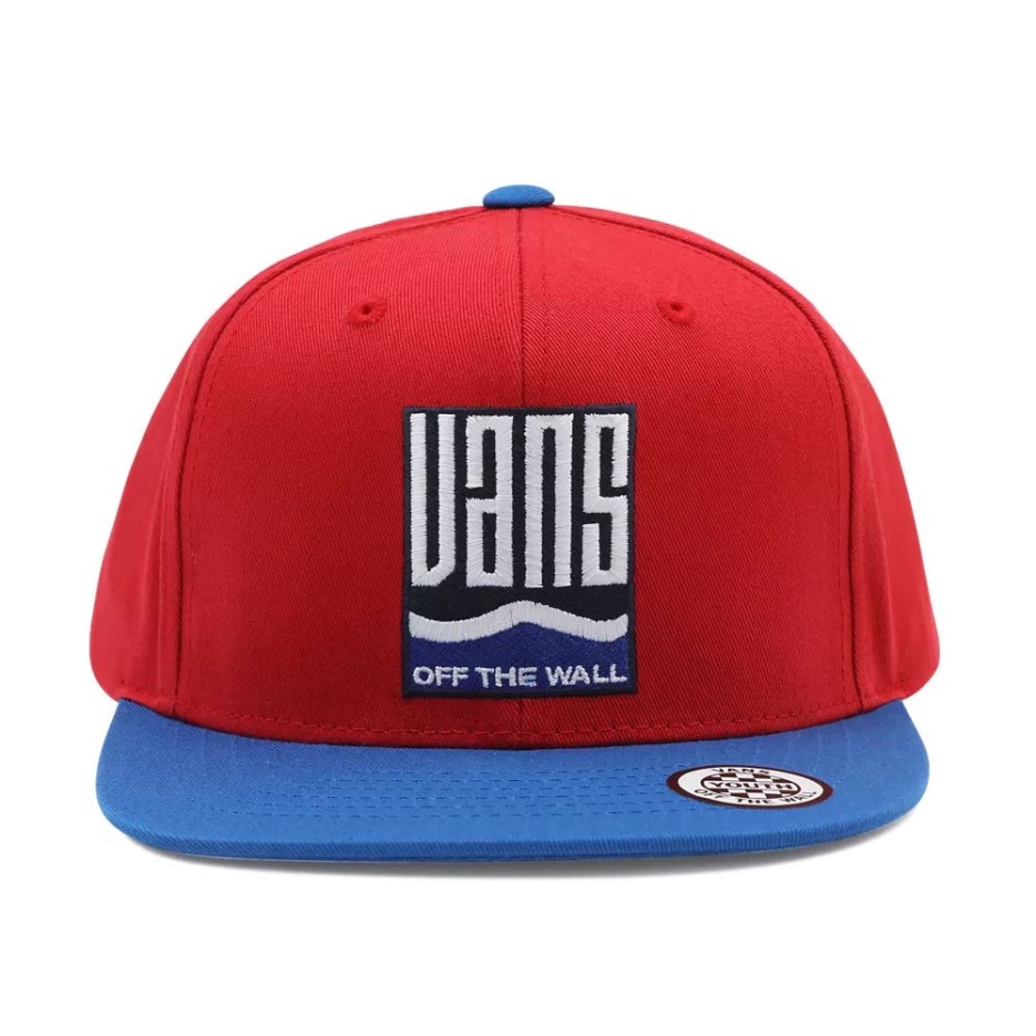 Casquette Snapback Vans Maze Rouge