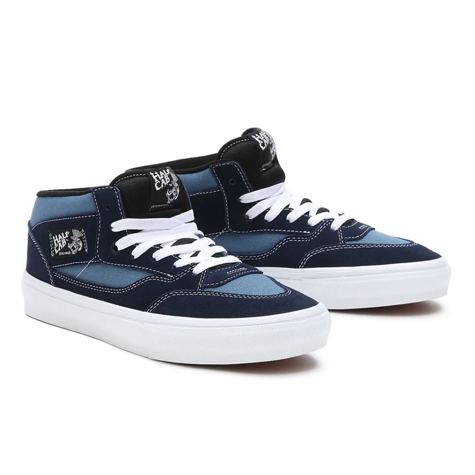 Vans Mike Gigliotti Skate Half Cab 92 Vcu Chaussures Bleu Marine