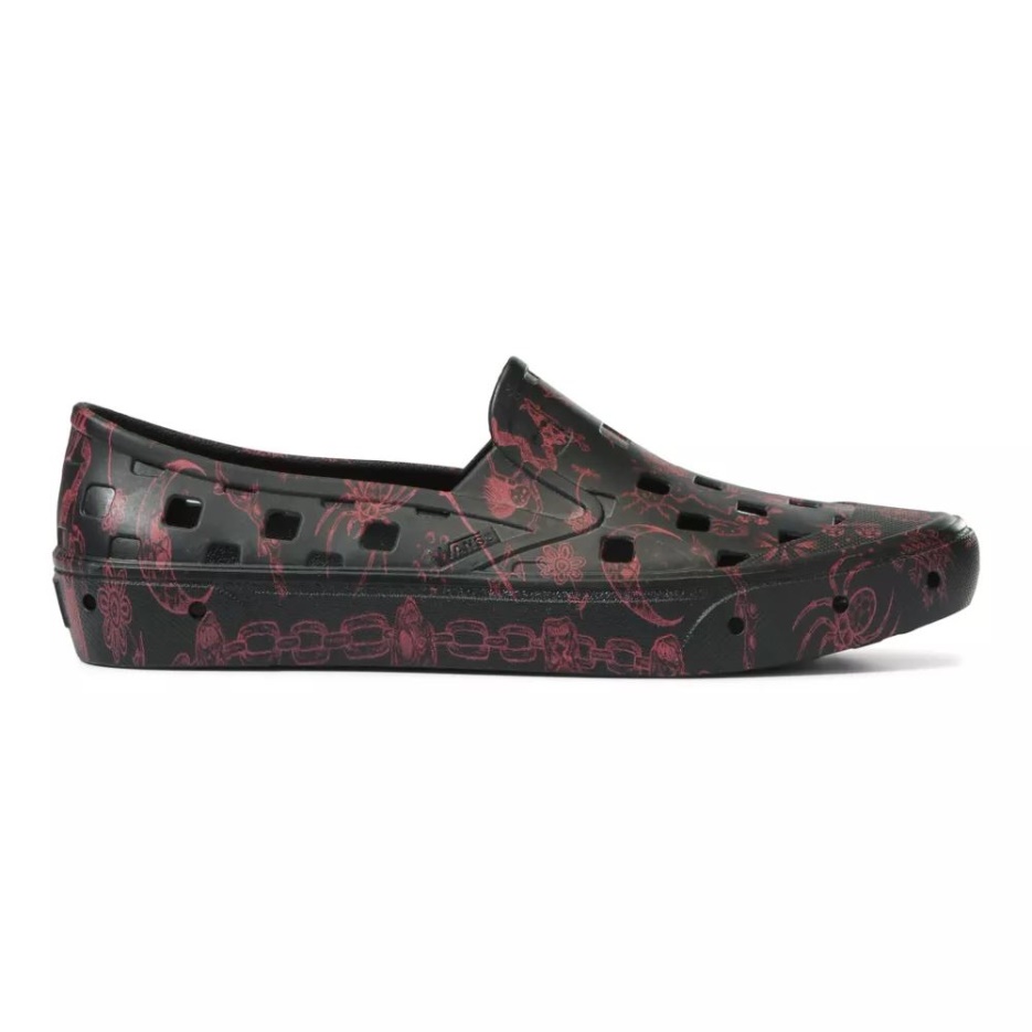 Vans Mike Gigliotti Slip-on Trk Chaussures Noir-rouge