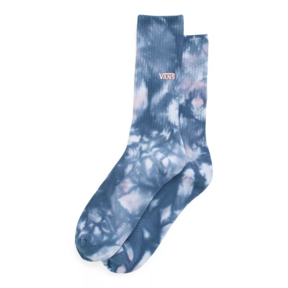 Vans Chaussettes Fantaisie Crew (1 Paire) Bleu-blanc