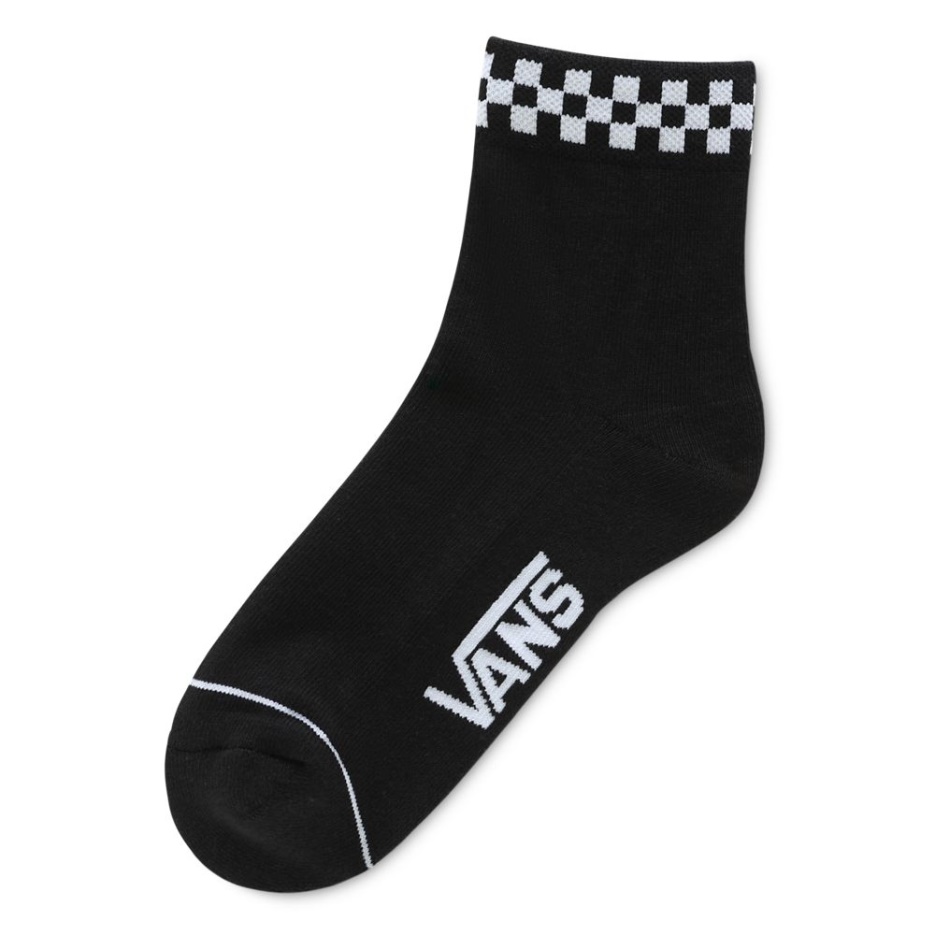 Vans Peek-a-check Crew Chaussettes (1 Paire) Noir