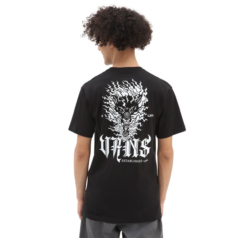 Vans Raging Out T-shirt Noir Homme