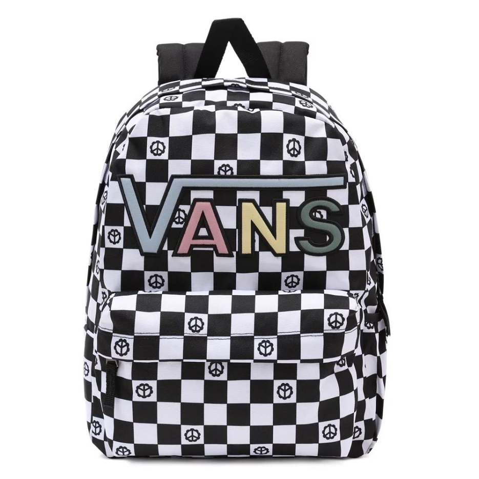 Vans Realm Flying V Sac à Dos Noir-blanc