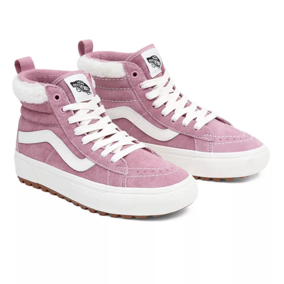 Chaussures Vans Sk8-hi Mte-1 Rose