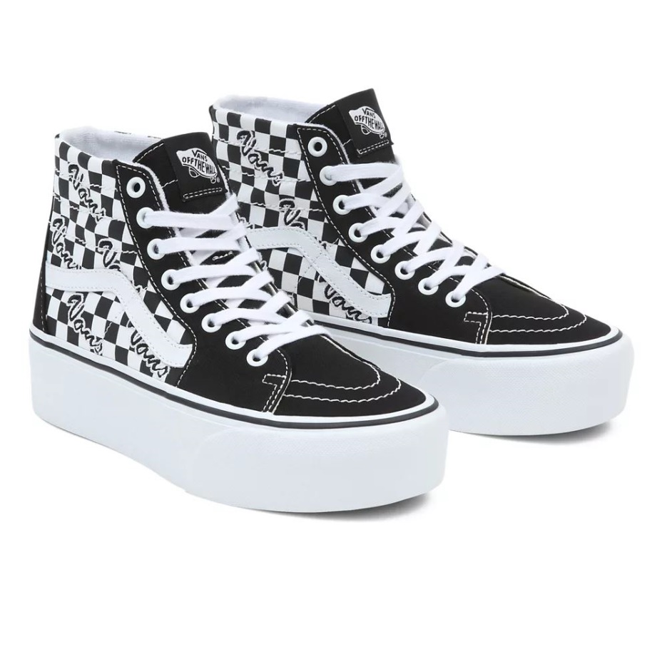 Vans Sk8-hi Chaussures Fuselées Stackform Noir
