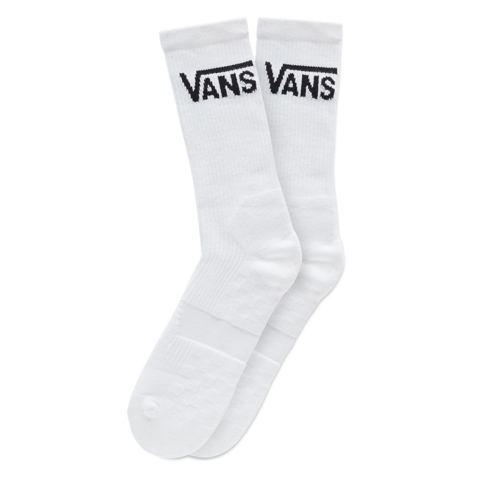 Chaussettes Vans Skate Crew (1 Paire) Blanc
