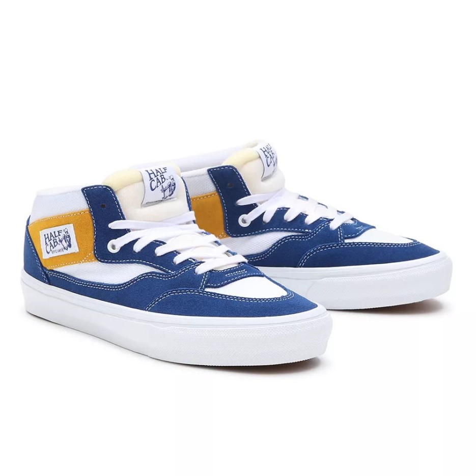 Vans Skate Half Cab '92 Chaussures Bleu-blanc