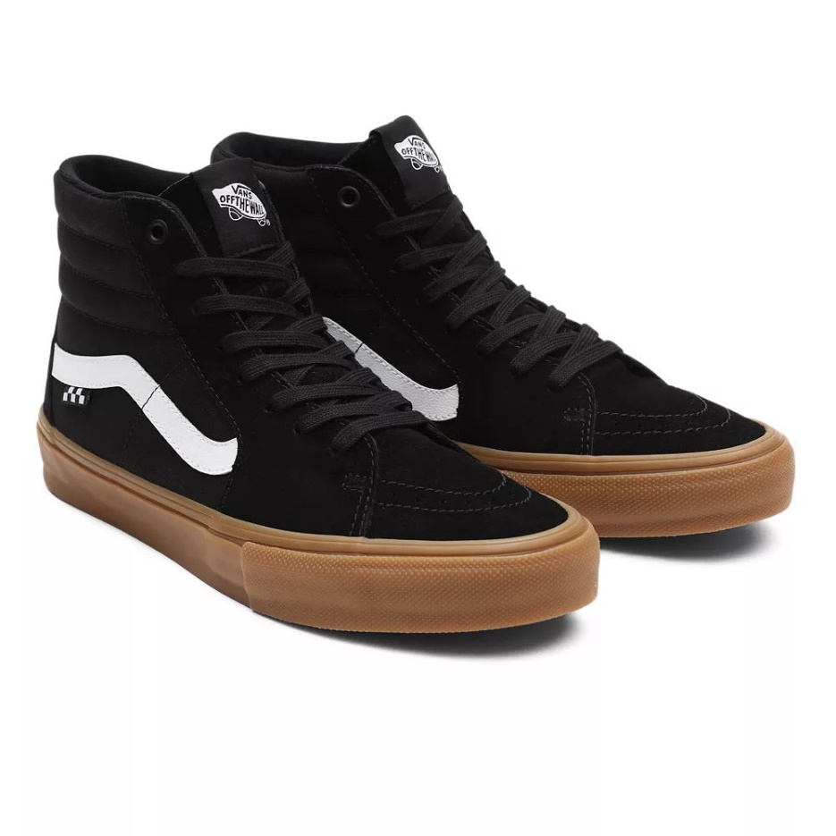 Chaussures Vans Skate Sk8-hi Noir Femme