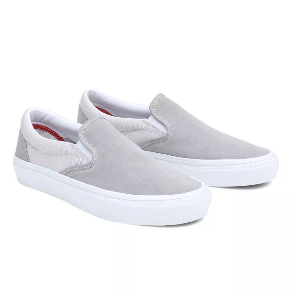 Vans Skate Chaussures à Enfiler Blanc