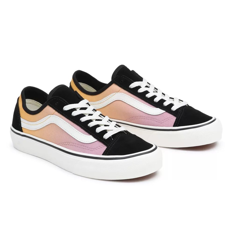 Chaussures Vans Style 36 Decon Vr3 Jaune-rose