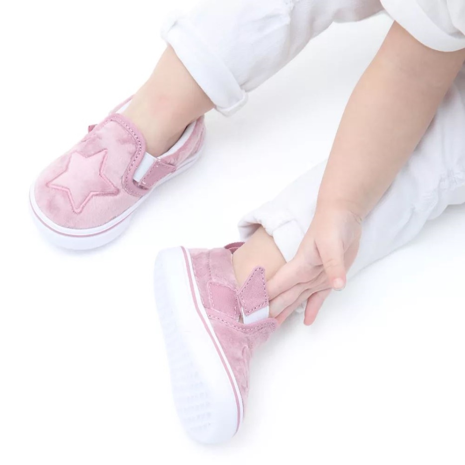Chaussures Enfant Vans Comfycush Slip-on V (1-4 Ans) Rose