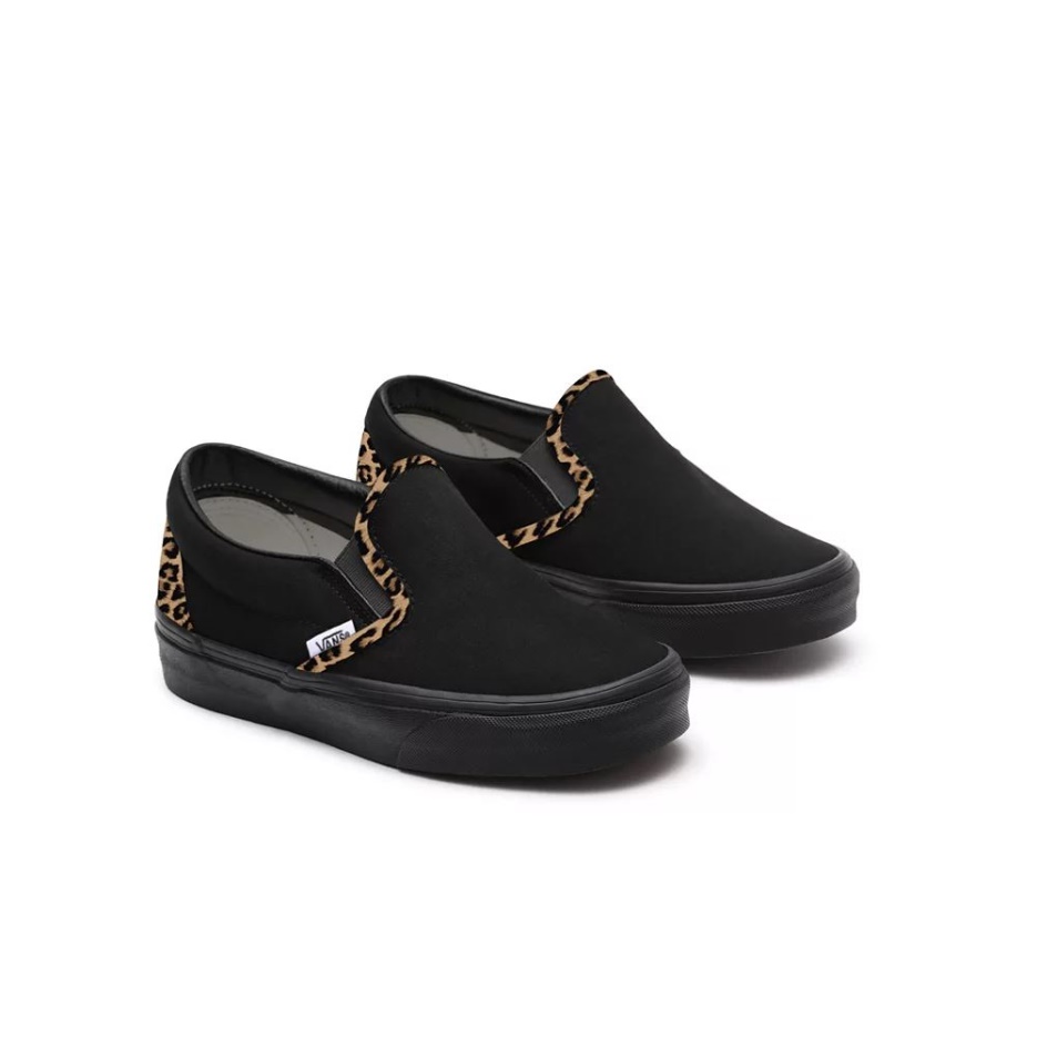 Vans Chaussures à Enfiler Léopard Pour Tout-petits (1-4 Ans)