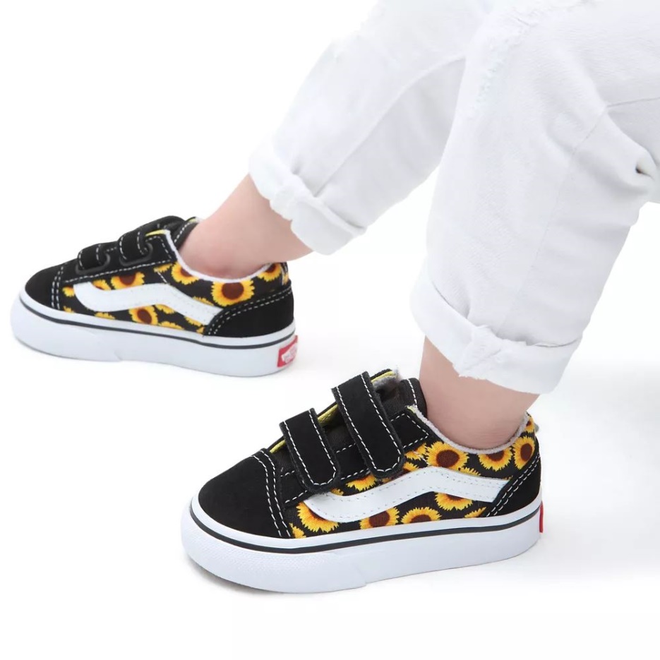 Chaussures Vans Bambin Old Skool V (1-4 Ans) Noir