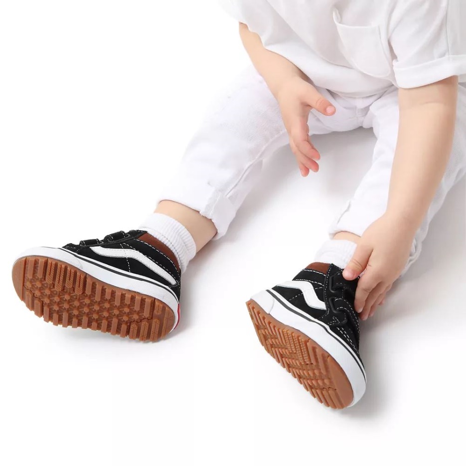 Chaussures Vans Bambin Sk8-mid Reissue Mte-1 V (1-4 Ans) Noir