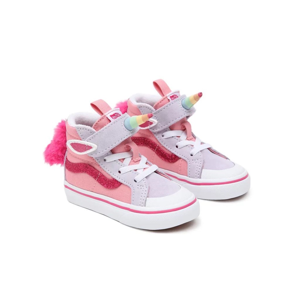 Chaussures Bambin Licorne Sk8-hi Reissue 138 V (1-4 Ans) Rose