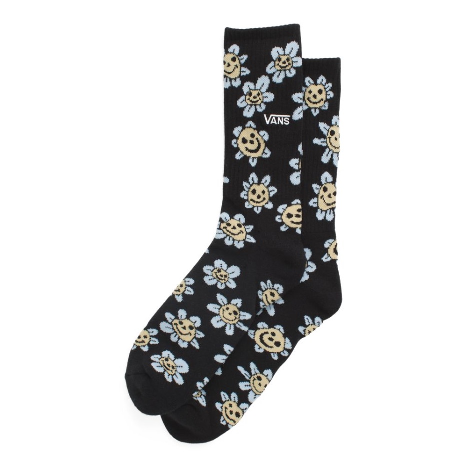 Chaussettes Vans Trippy Grin Crew (1 Paire) Noir