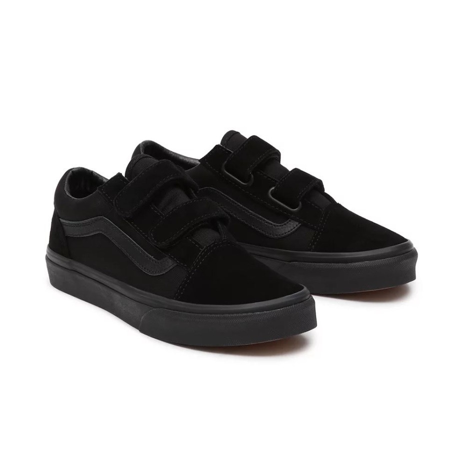 Chaussures Junior Vans Old Skool V (8-14 Ans) Noir