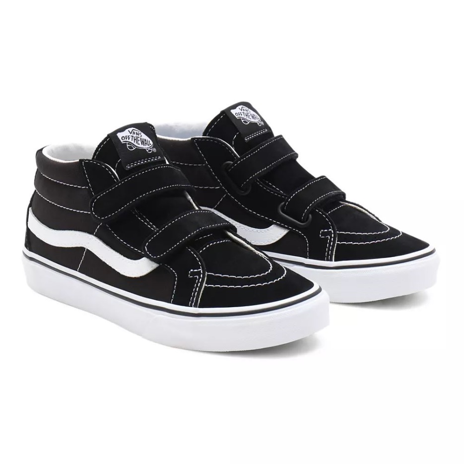 Chaussures Vans Junior Sk8-mid Reissue V (8-14 Ans) Noir
