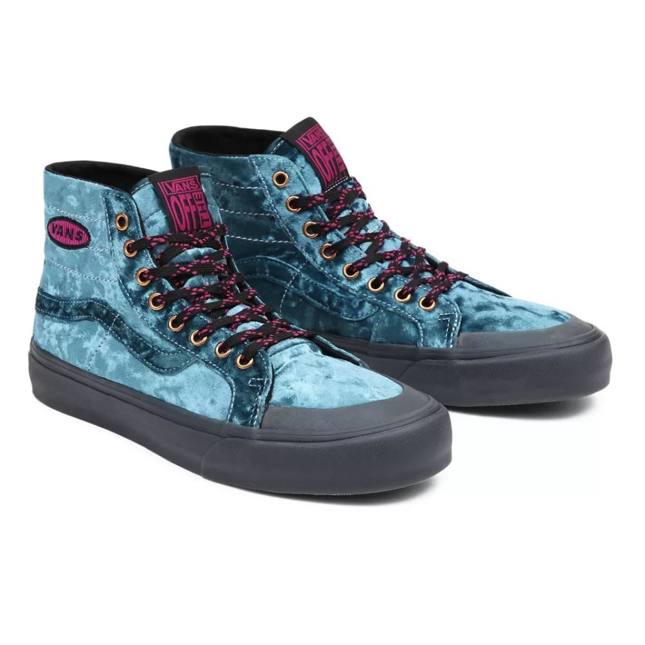 Vans X Curren X Knost Sk8-hi 138 Decon Vr3 Sf Chaussures Bleu