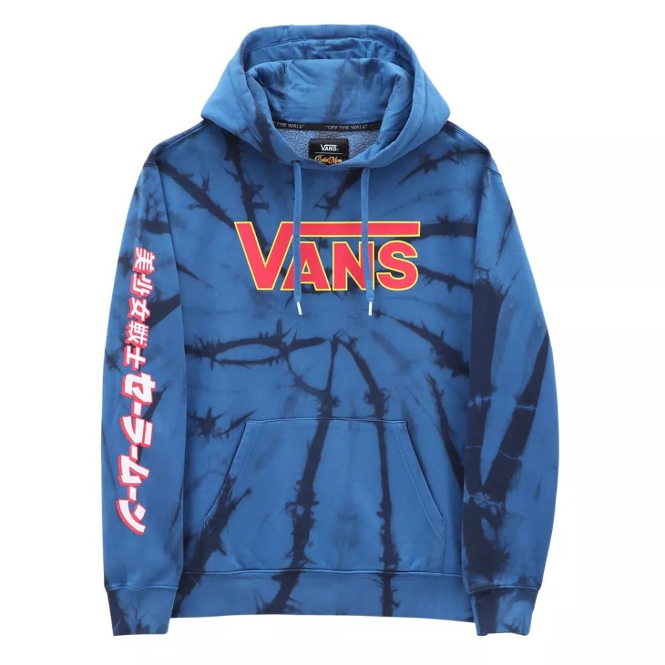 Vans X Pretty Guardian Sailor Moon Polaire Tie Dye Pull Pull Bleu