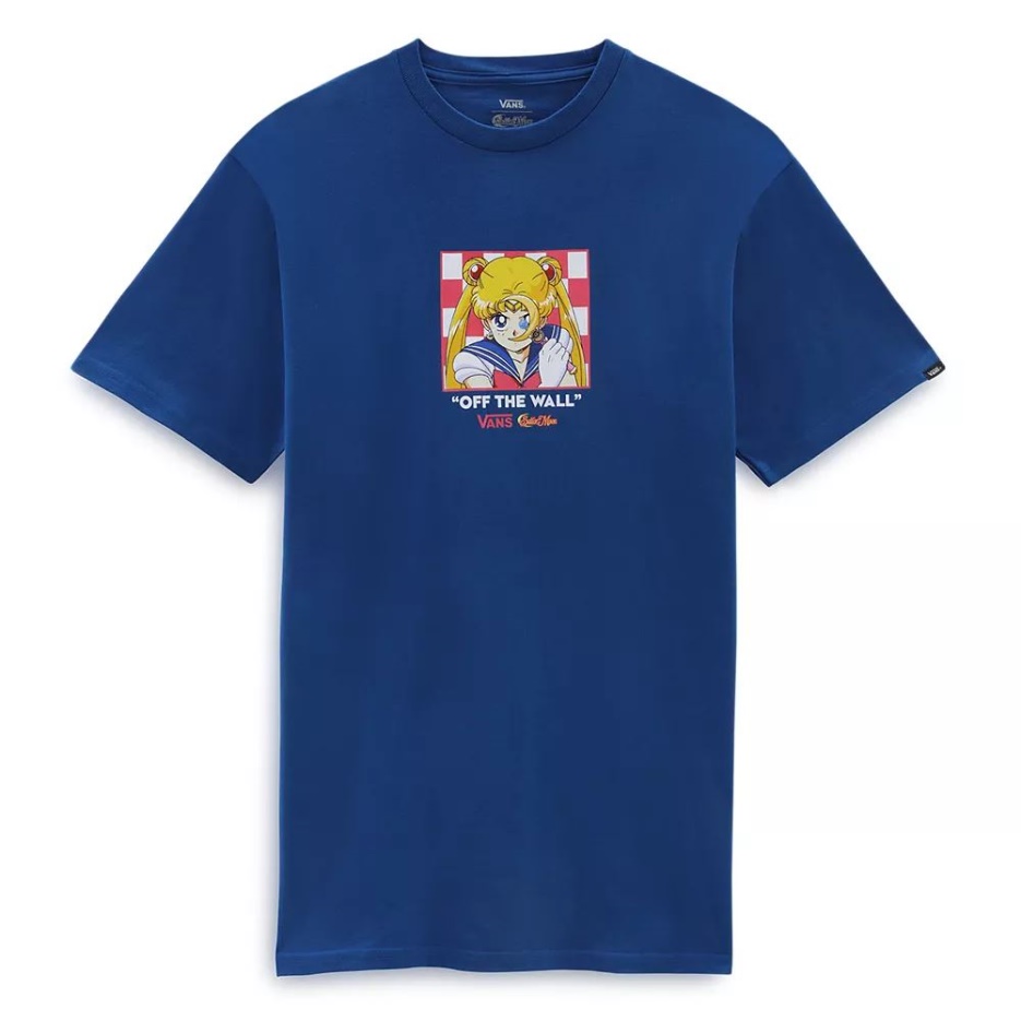 Vans X Pretty Guardian Sailor Moon T-shirt Graphique Bleu