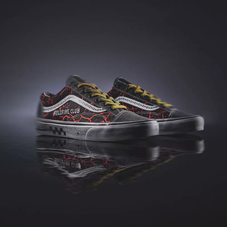 Chaussures Vans X étranger Choses Style 36 Noir-rouge