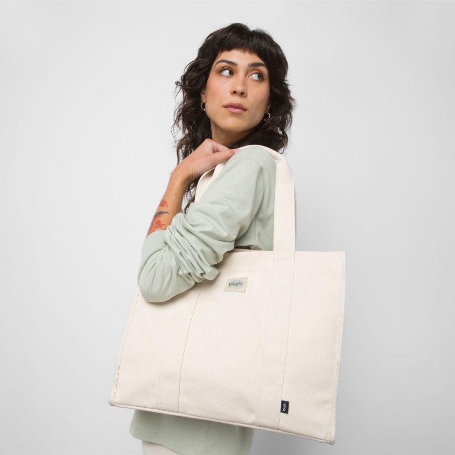 Sac Cabas Vans Earth Peace Naturel