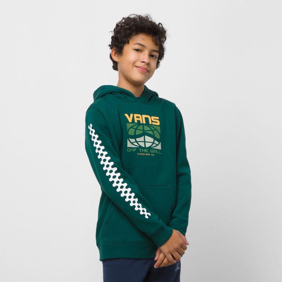Enfants Vans Worldwide Sweat à Capuche Jardin Botanique