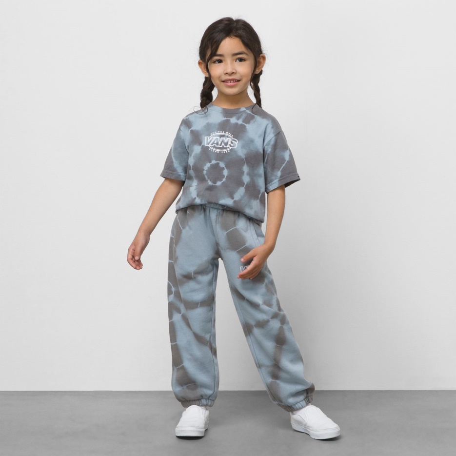Petits Enfants Vans Logo Tie-dye Pantalon De Survêtement Bleu Ashley