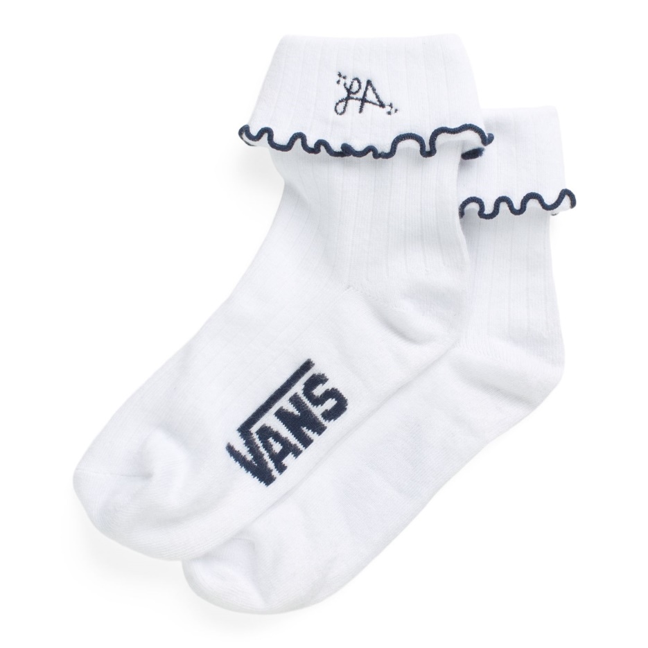 Vans Armanto Chaussette à Volants 6.5-10 Blanc