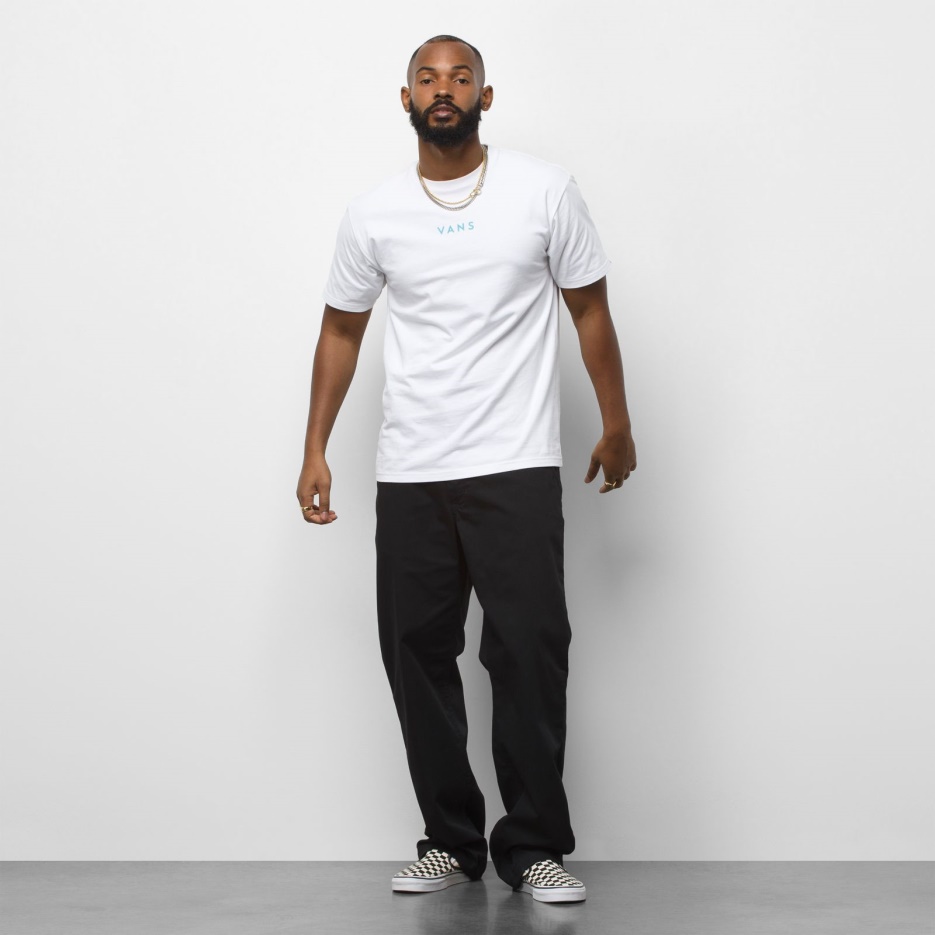 Vans Authentique - Pantalon Chino Ample Noir Homme