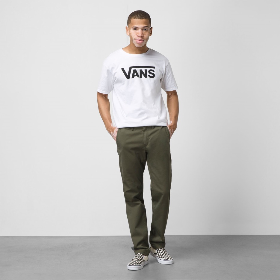 Vans Authentique Pantalon Chino Slim Feuille De Vigne