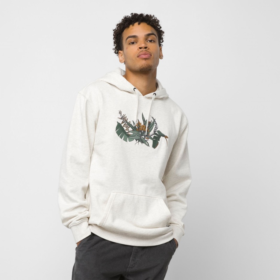 Vans Back Bay Camo Sweat à Capuche Oatmeal Heather