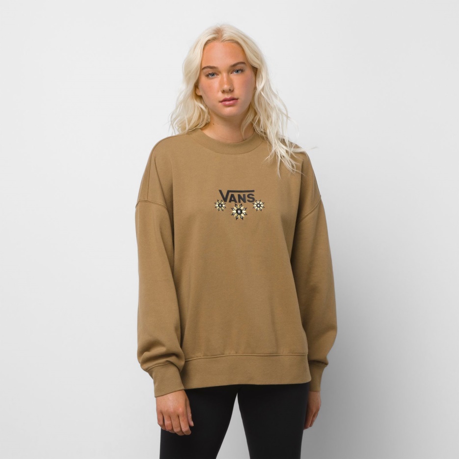 Vans Bargello Pull Slouchy Crew Dirt