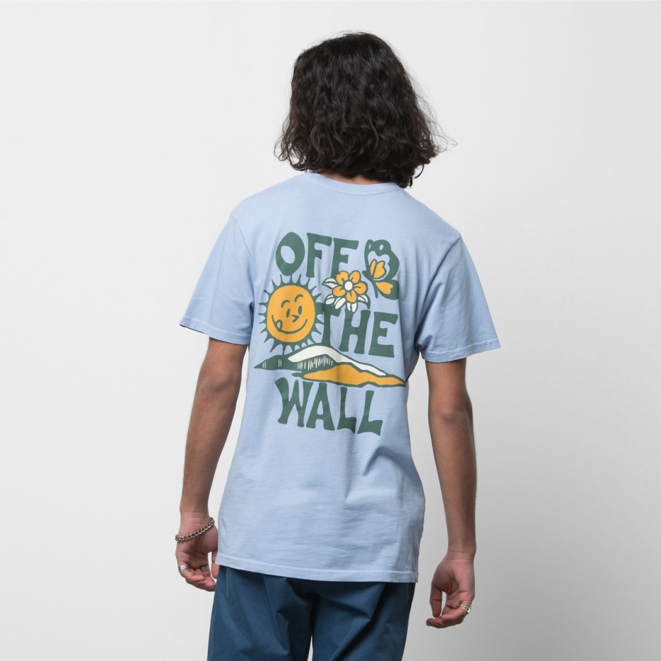 Vans Brighter Daze T-shirt Cachemire Bleu