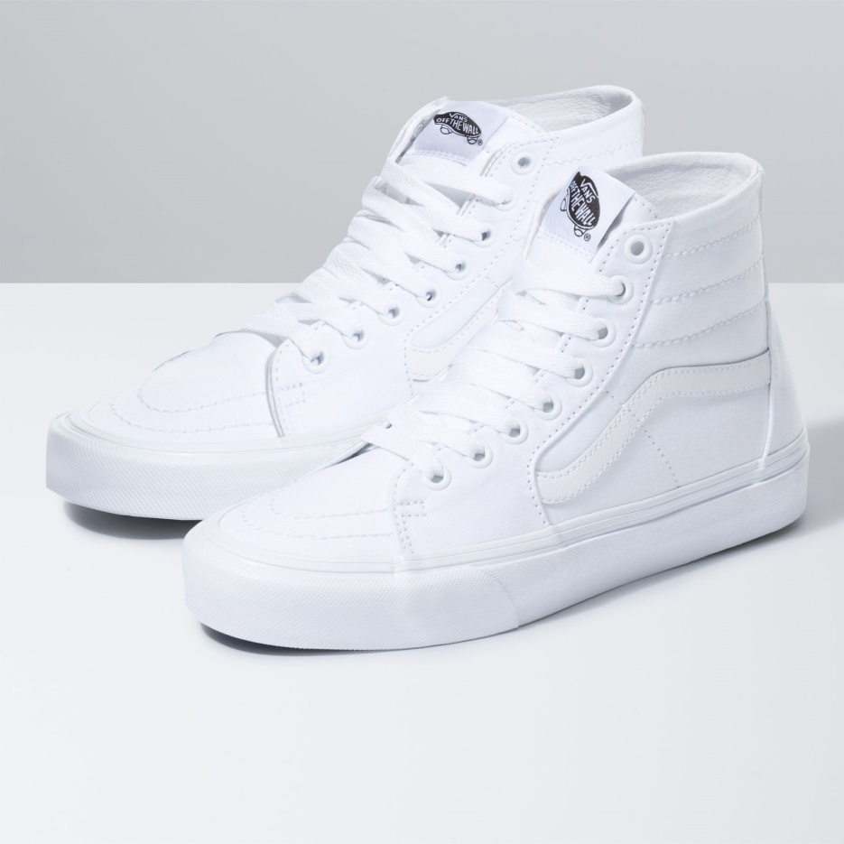 Vans Toile Sk8-hi Conique Vrai Blanc