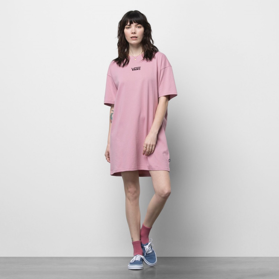 Vans Centre Vee Tee Robe Lilas