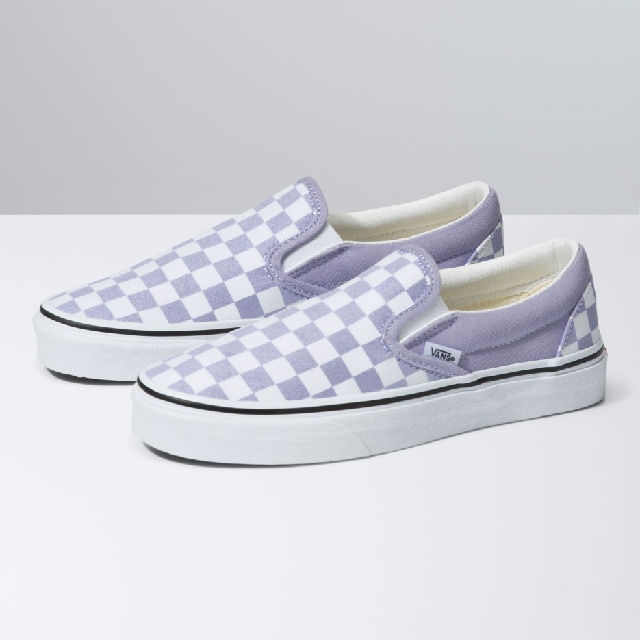Vans Damier Classique Slip-on Violet Chiné