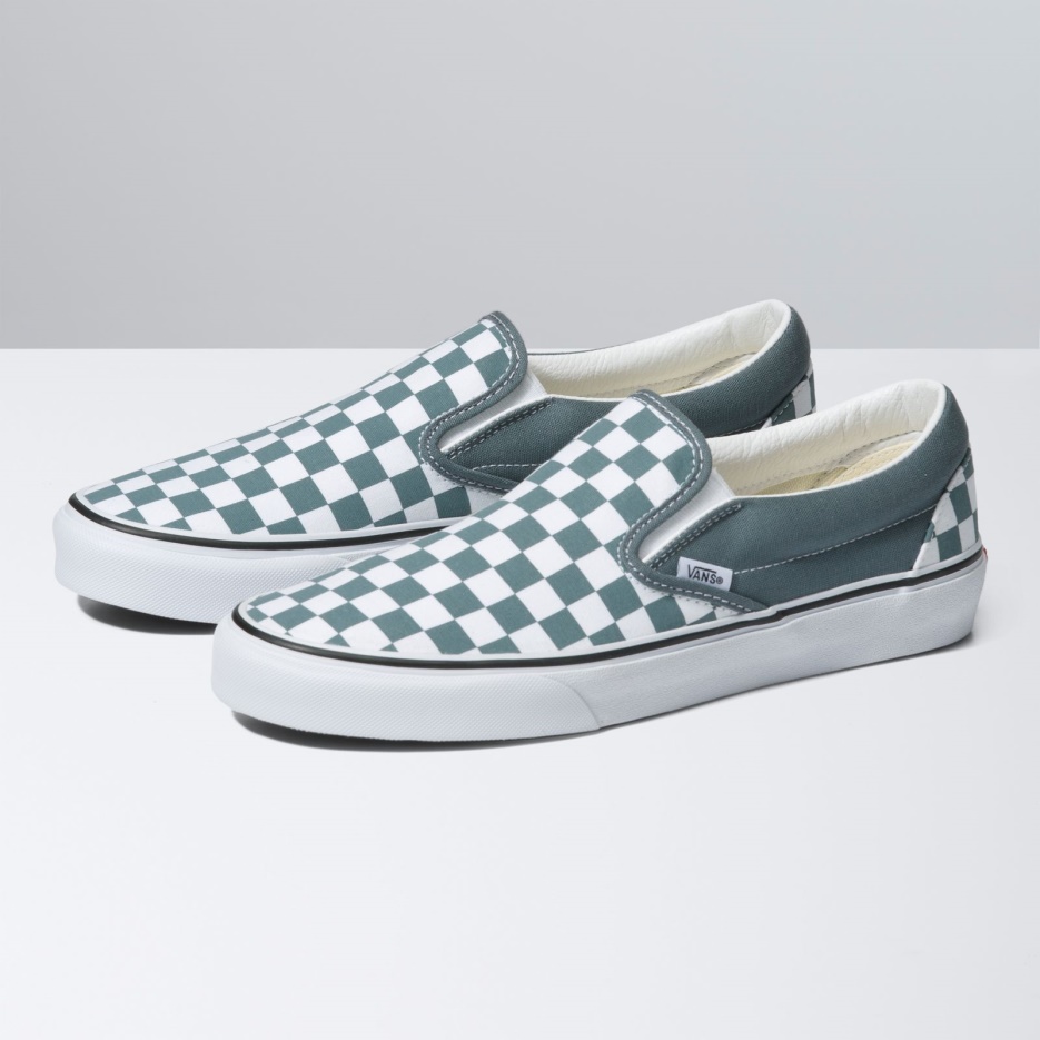 Vans Damier Classique Slip-on Large Temps Orageux