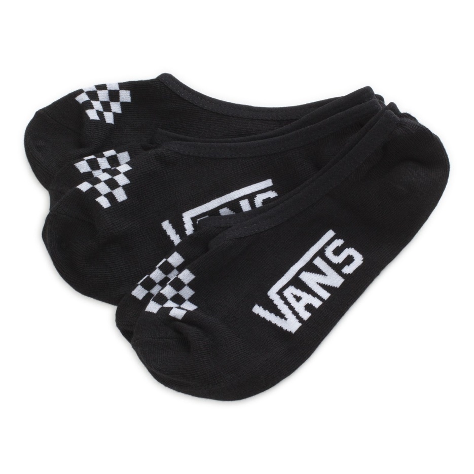 Vans Classic Canoodle Chaussettes Lot De 3 Taille 1-6 Noir-blanc