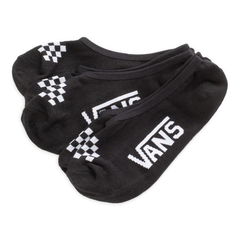 Vans Classic Canoodle Chaussettes Lot De 3 Taille 6.5-10 Noir-blanc