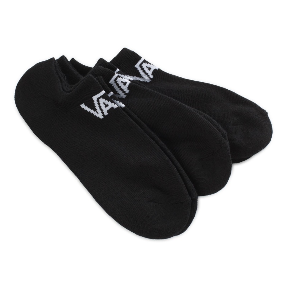 Vans Classic Kick Chaussettes Lot De 3 Taille 6.5-9 Noir
