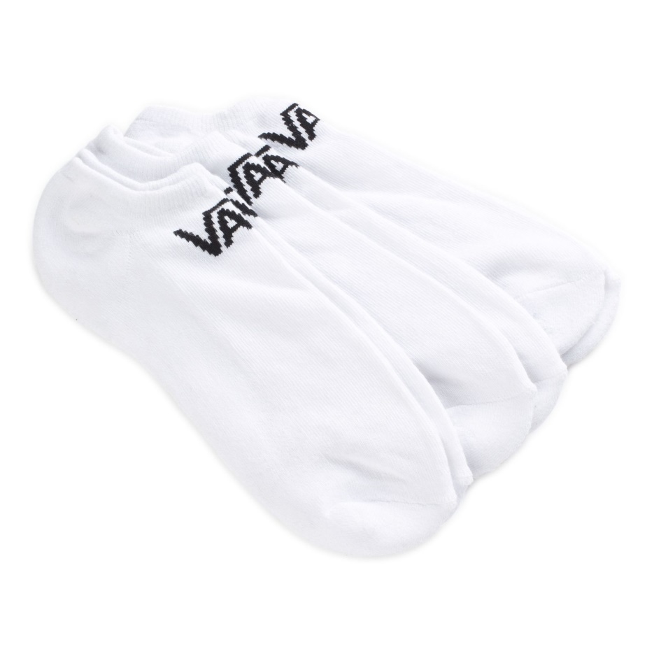 Vans Classic Kick Chaussettes 3 Pack Taille 6.5-9 Blanc
