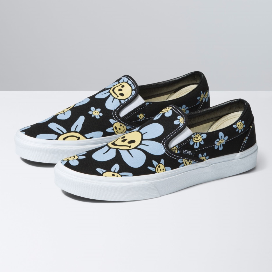 Vans Classic Slip-on Noir-jaune