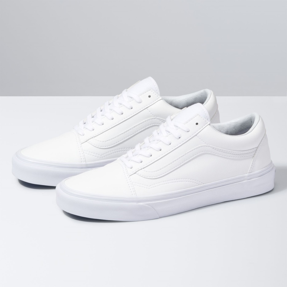 Vans Classic Tumble Old Skool True White